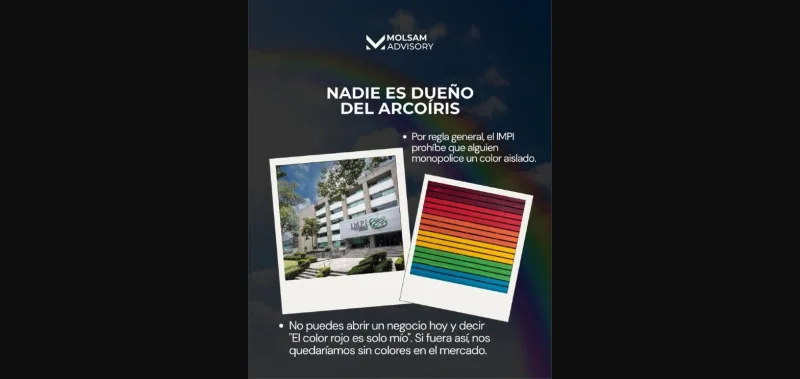 ¿Se puede registrar un color como marca en México? - imagen 3