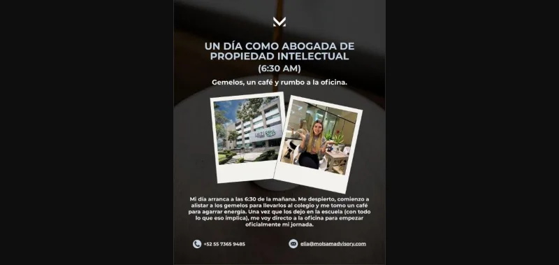 Un día como abogada de Propiedad Intelectual: detrás de cámaras en MOLSAM Advisory - imagen 1