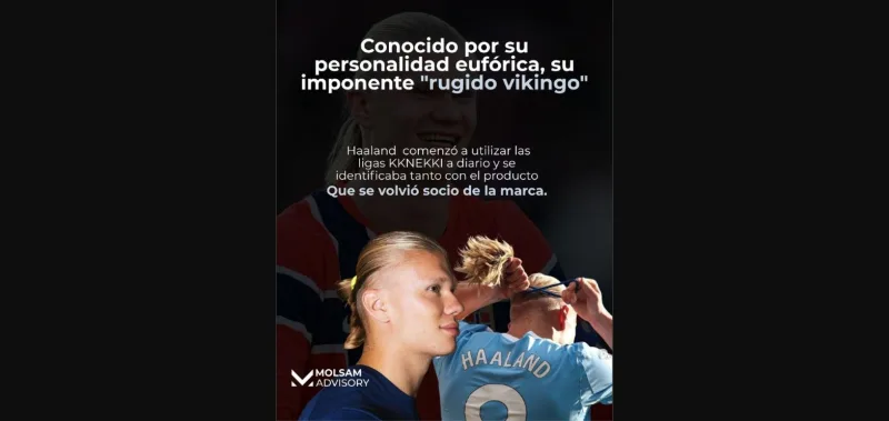¿Un futbolista vendiendo ligas de pelo? El millonario negocio detrás del "Efecto Haaland" - imagen 2