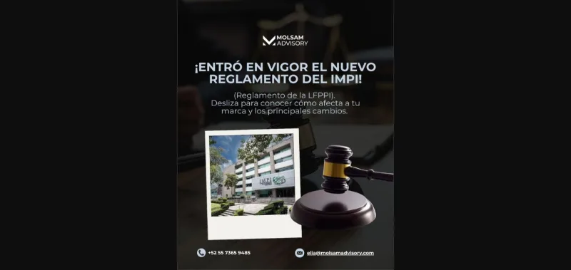 ¡Entró en vigor el nuevo Reglamento del IMPI! - imagen 1
