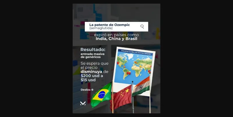Ozempic perdió su patente en el mundo, pero no en México: lo que esto revela sobre las patentes farmacéuticas - imagen 2