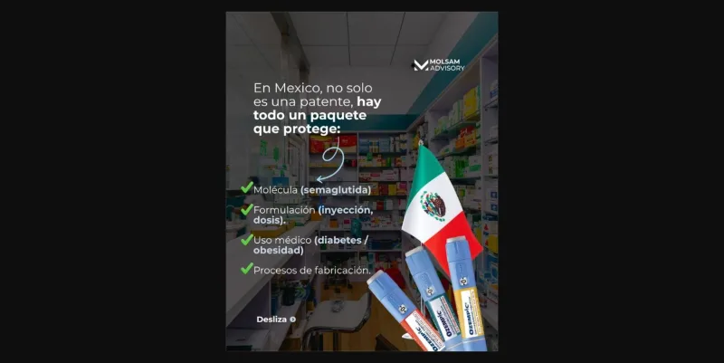 Ozempic perdió su patente en el mundo, pero no en México: lo que esto revela sobre las patentes farmacéuticas - imagen 3