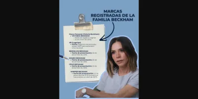 Victoria Beckham es dueña legal del nombre de su hijo: la lección de propiedad intelectual familiar