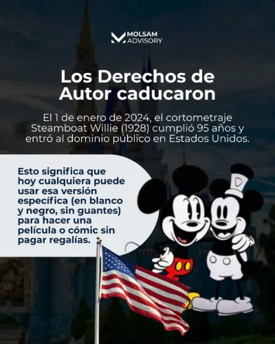 ¿Mickey Mouse ya es de dominio público? La trampa legal