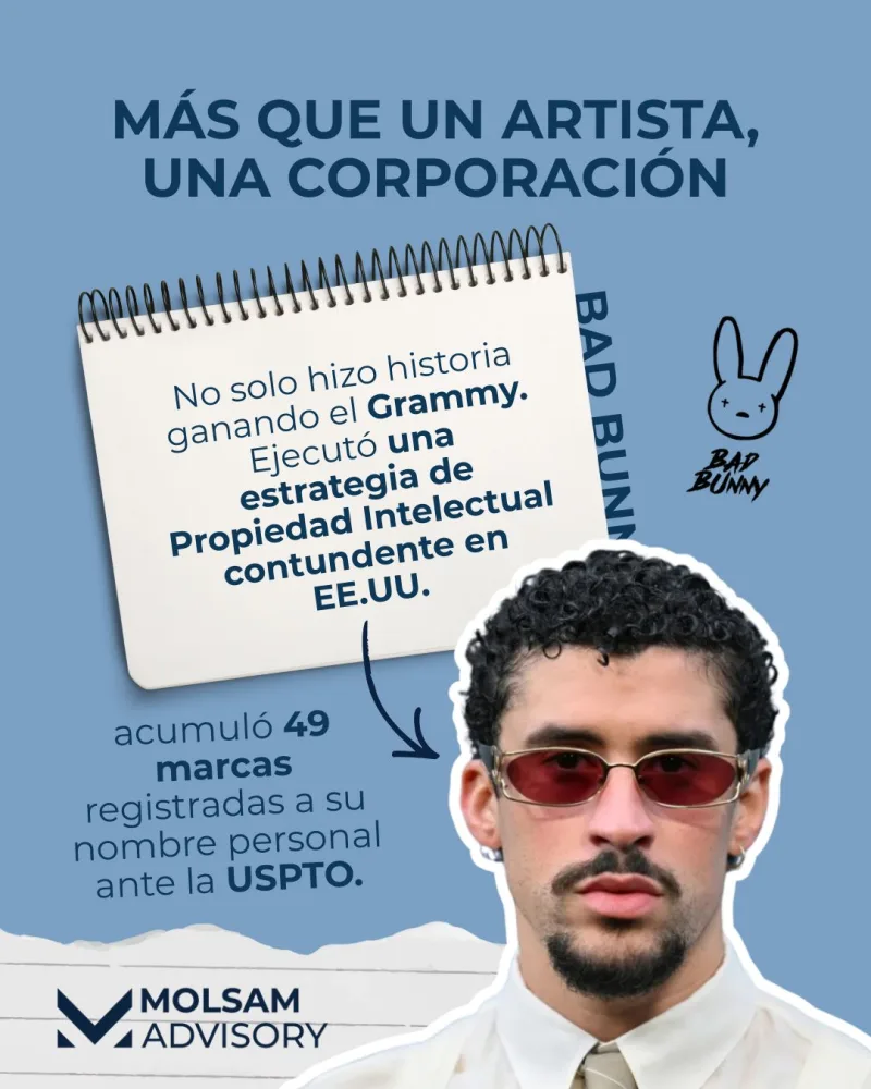 El primer Grammy en español fue histórico, pero sus 49 marcas registradas fueron estratégicas: la lección de Bad Bunny - imagen 2