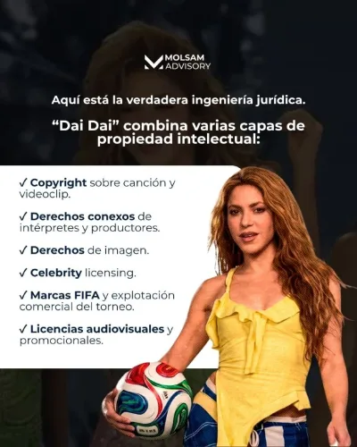 «Dai Dai», el himno del Mundial 2026: una operación de propiedad intelectual