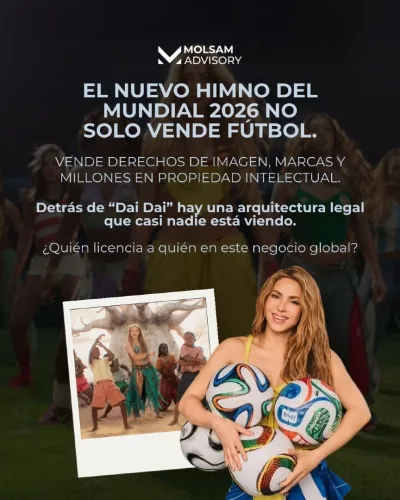 «Dai Dai», el himno del Mundial 2026: una operación de propiedad intelectual