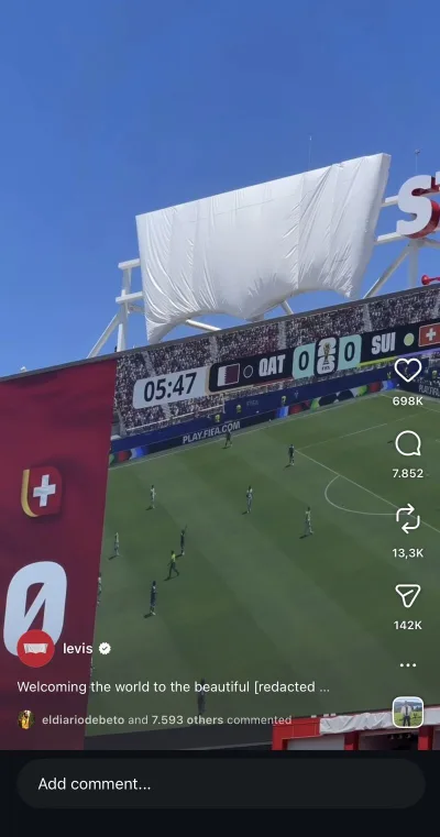 La FIFA obligó a tapar el nombre Levi's Stadium: por qué pudo hacerlo