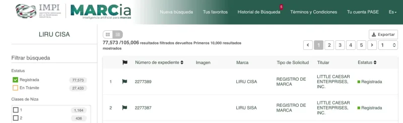 Little Caesars registró «Liru Sisa»: cuando la marca abraza el apodo del consumidor - imagen 2