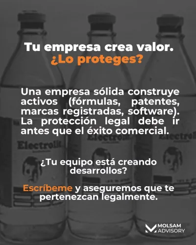 Lo que crea tu equipo, ¿es de la empresa? La lección de Electrolit