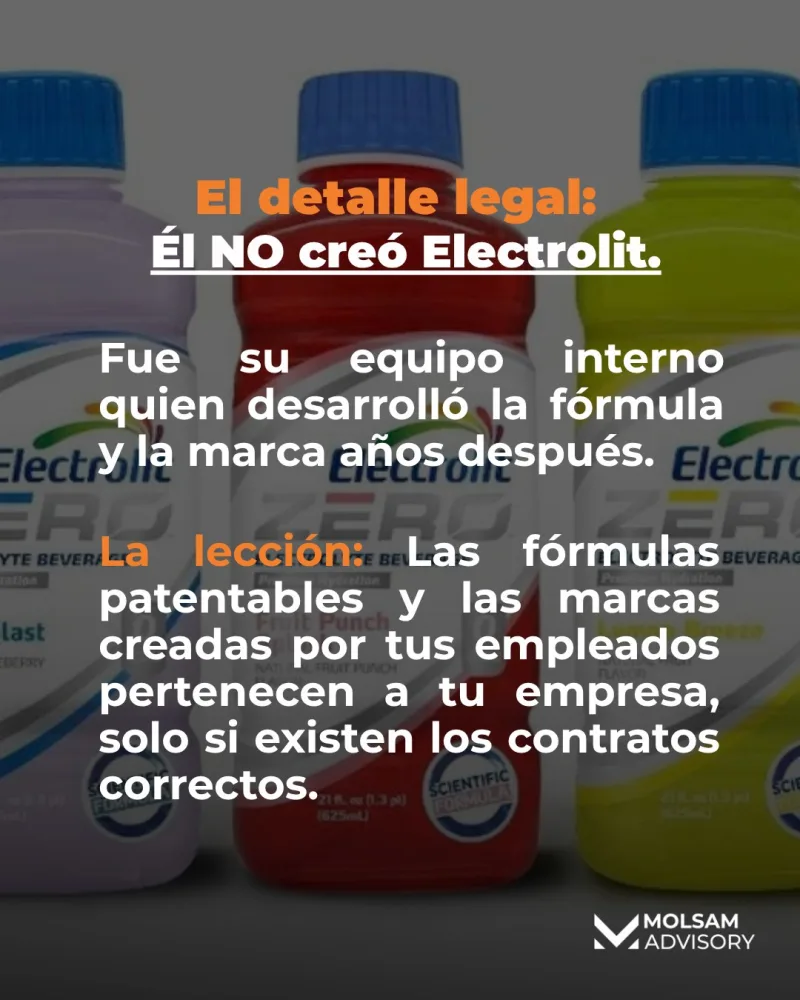 Lo que crea tu equipo, ¿es de la empresa? La lección de Electrolit - imagen 3