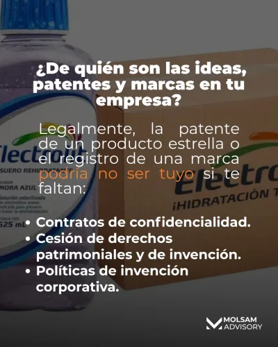 Lo que crea tu equipo, ¿es de la empresa? La lección de Electrolit
