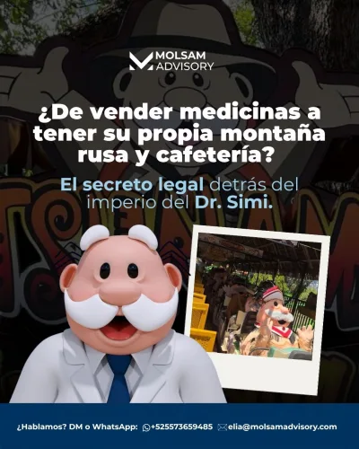 El secreto legal detrás del imperio del Dr. Simi: clases, marca tridimensional y fama