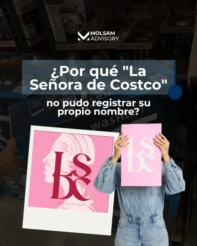 La Señora de Costco: por qué no se puede registrar una marca con el nombre de otra