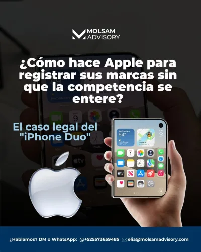 Cómo registra Apple sus marcas sin que la competencia se entere