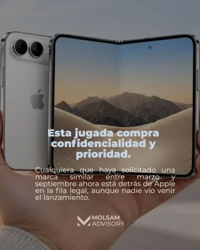 Cómo registra Apple sus marcas sin que la competencia se entere