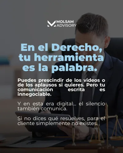 Querido colega abogado: el título en la pared ya no trae clientes
