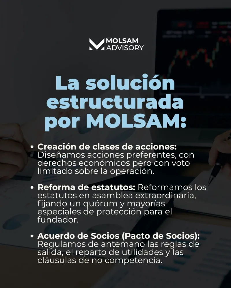 Cómo blindamos la entrada de un inversionista sin que el fundador pierda el control - imagen 3