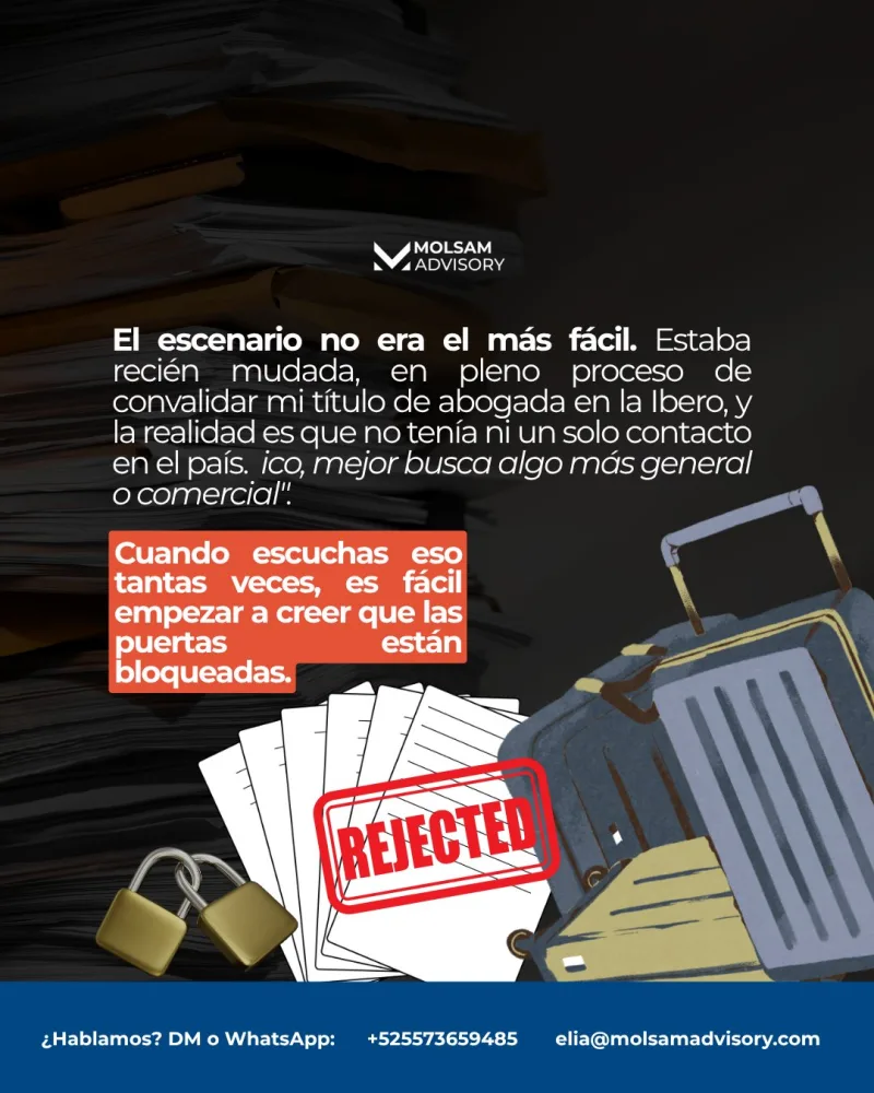 Llegué a México sin conocer a nadie y escribí en frío a los mejores abogados de marcas - imagen 2