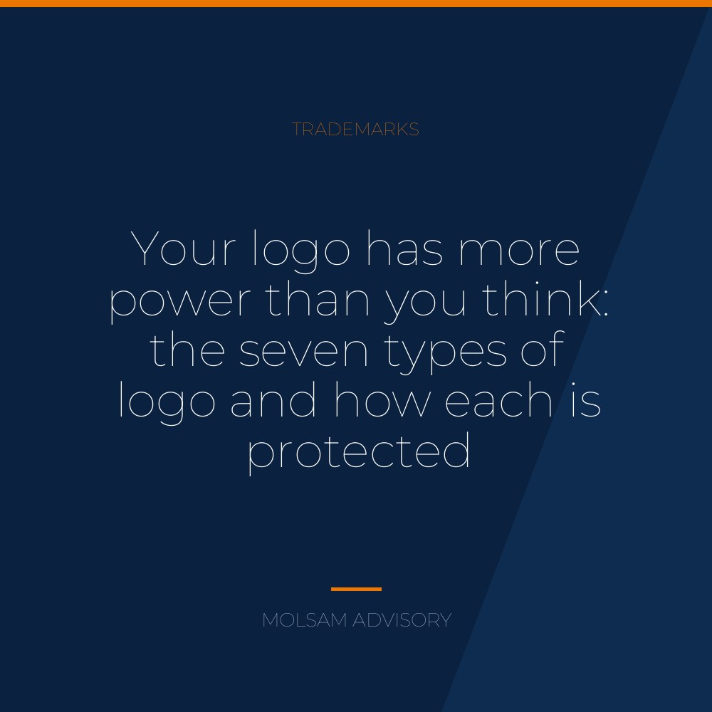 Your logo has more power than you think: the seven types of logo and how each is protected
